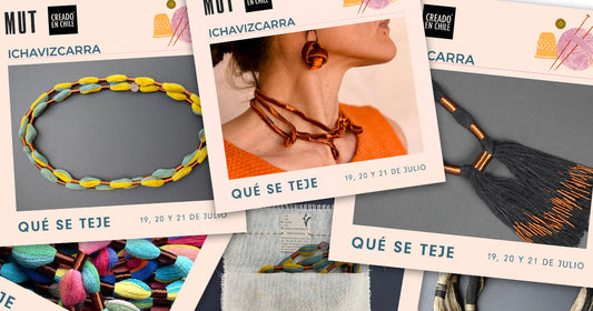 Muestra "Qué se teje", del 19 al 21 de julio del 2024, reunió a diferentes artistas que trabajan con hilados.