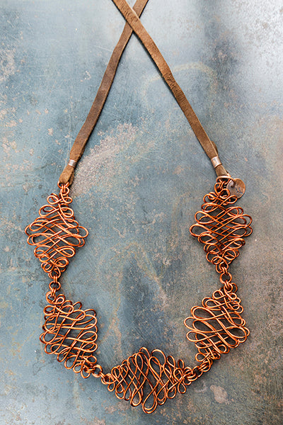 Collar Cobre / Cuero