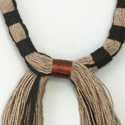 Collar Cobre / Lino