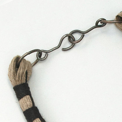 Collar Cobre / Lino