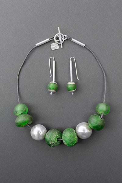 Collar Plata / Vidrio