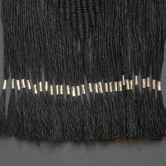 Collar Cobre / Plata / Lino
