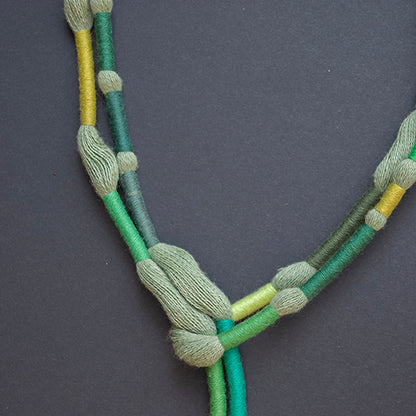 Collar Algodón / Plata