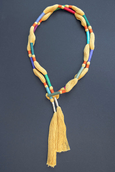 Collar Algodón / Plata