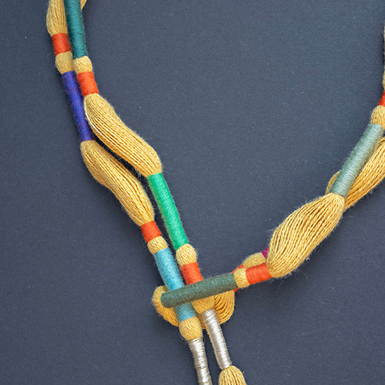 Collar Algodón / Plata