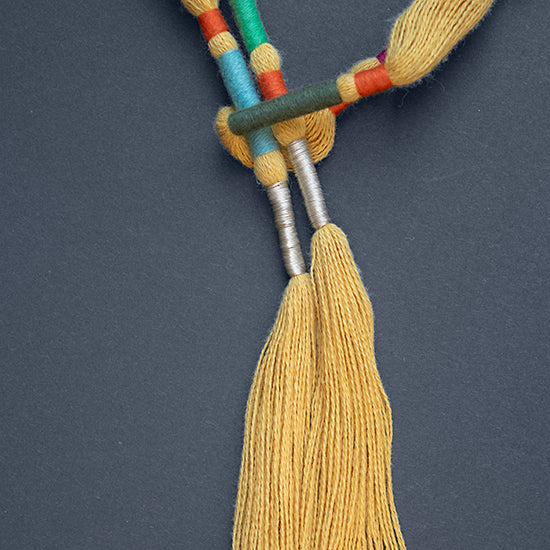 Collar Algodón / Plata