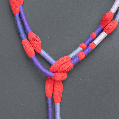Collar Algodón / Plata