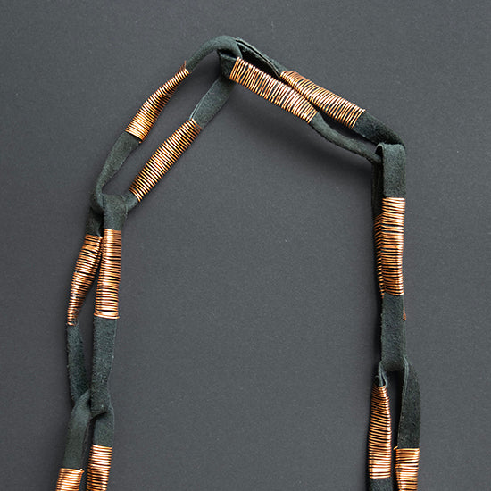 Collar Cobre / Cuero