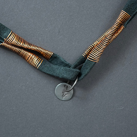 Collar Cobre / Cuero