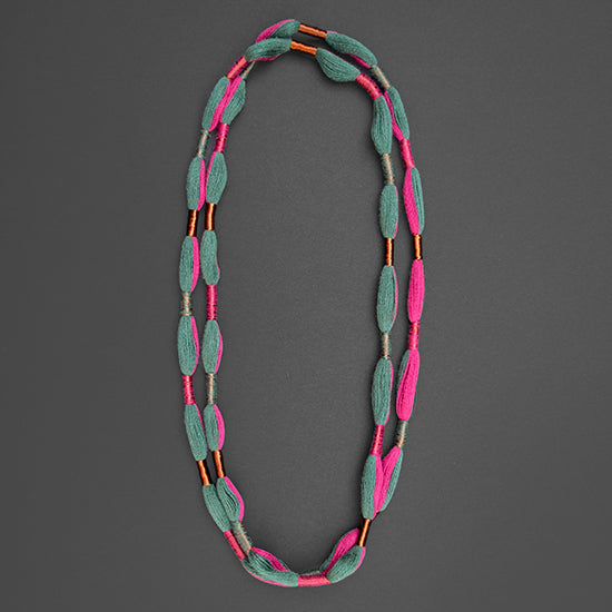 Collar Cobre / Algodón