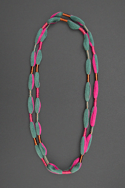 Collar Cobre / Algodón