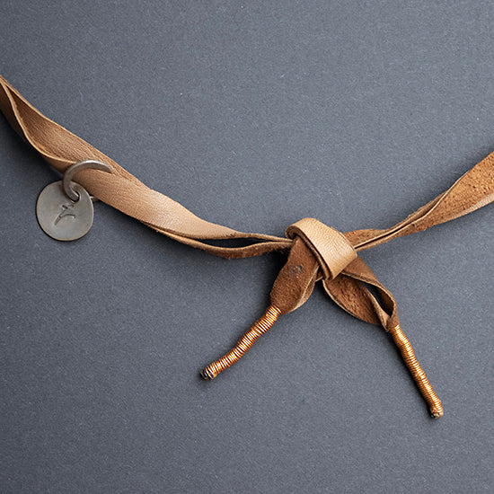 Collar Cobre / Cuero