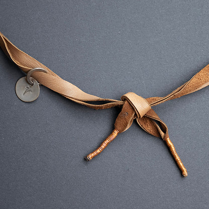 Collar Cobre / Cuero