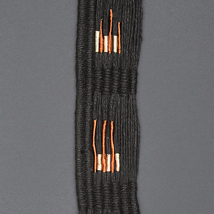 Collar Cobre / Plata / Lino