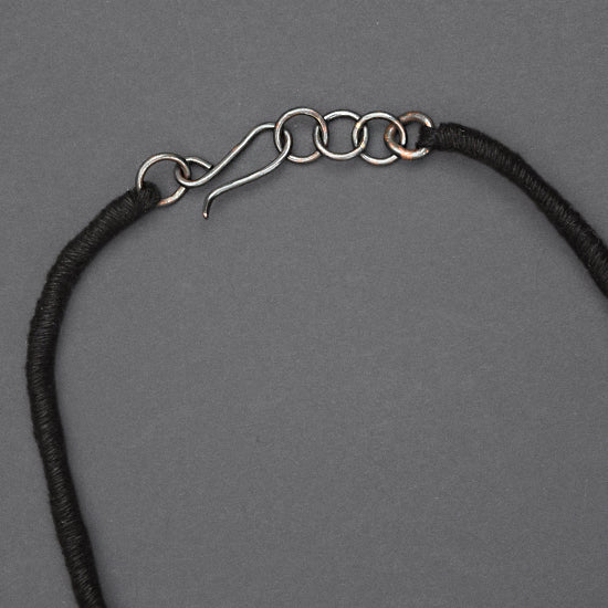 Collar Cobre / Plata / Lino