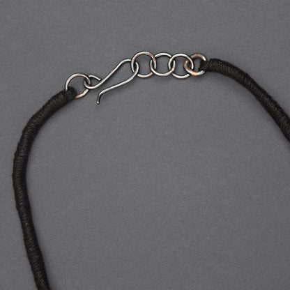 Collar Cobre / Plata / Lino