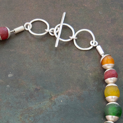 Collar Plata / Vidrio