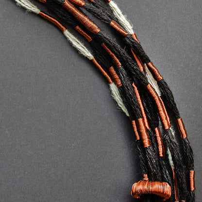 Collar Cobre / Lino