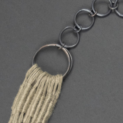 Collar Cobre / Lino