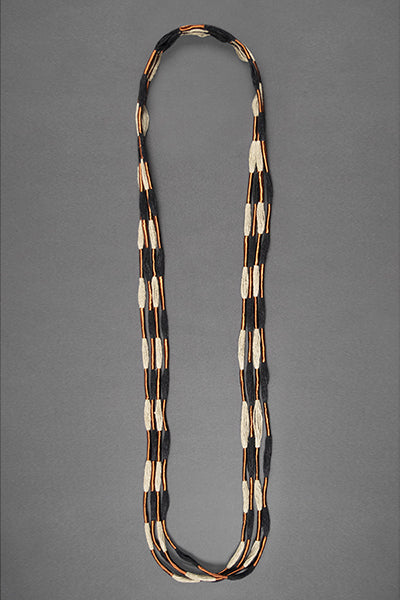 Collar Cobre / Lino