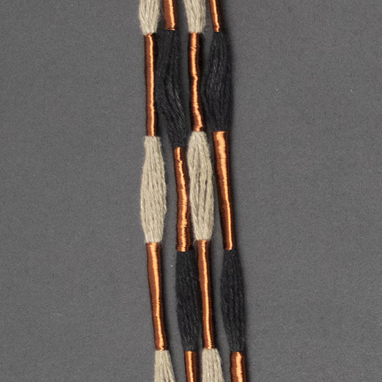 Collar Cobre / Lino