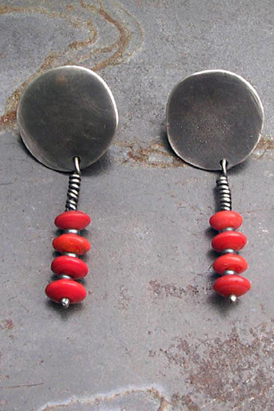 Aro Plata / Coral