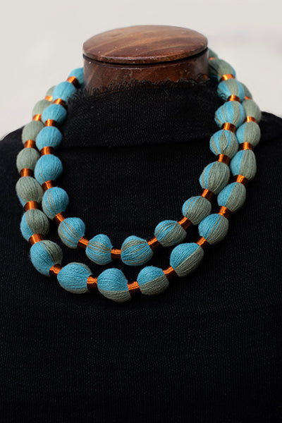 Collar Cobre / Algodón