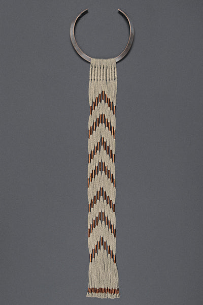 Collar Cobre / Lino