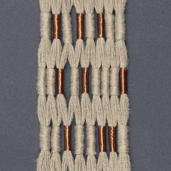 Collar Cobre / Lino