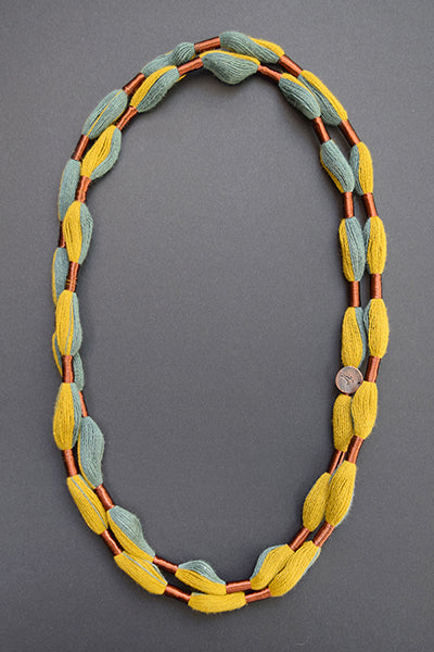 Collar Cobre / Algodón