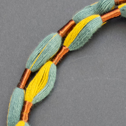Collar Cobre / Algodón