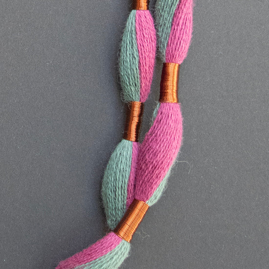 Collar Cobre / Algodón
