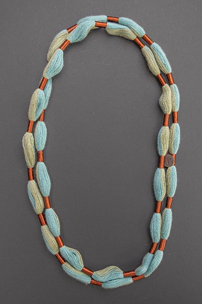 Collar Cobre / Algodón
