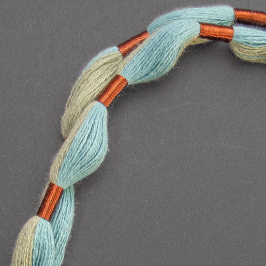 Collar Cobre / Algodón