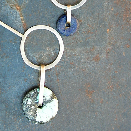 Collar Plata / Piedras Semipreciosas