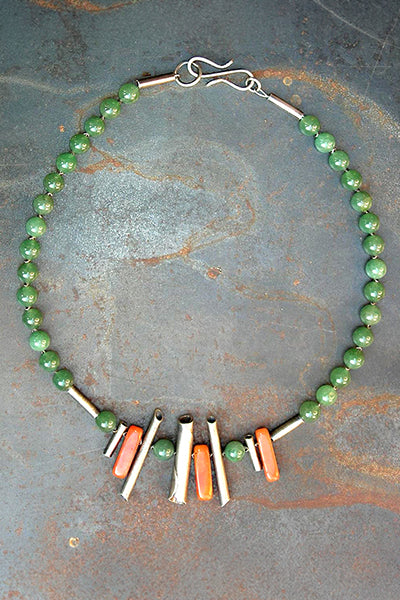 Collar Plata / Piedras Semipreciosas