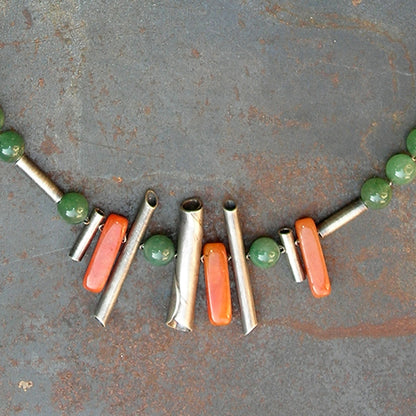 Collar Plata / Piedras Semipreciosas