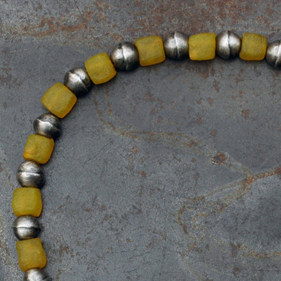 Collar Plata / Vidrio