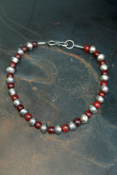 Collar Plata / Cuerno Cabrito