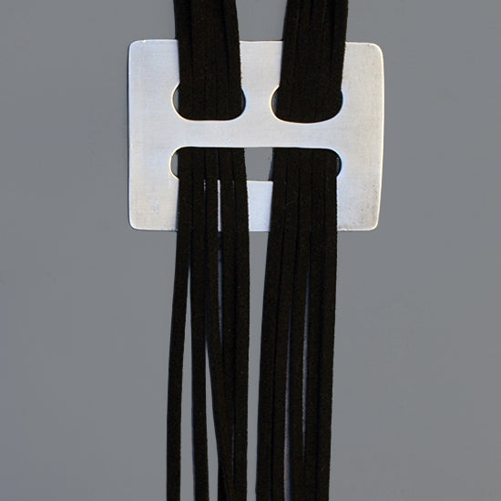 Collar Plata / Cuero