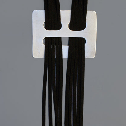 Collar Plata / Cuero