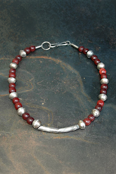 Collar Plata / Cuerno Cabrito