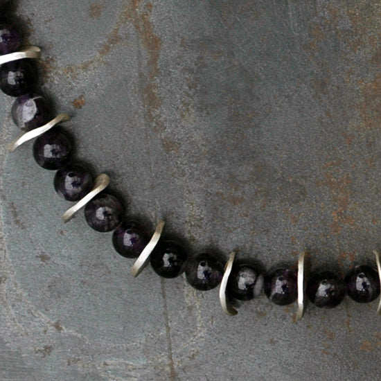 Collar Plata / Piedras Semipreciosas