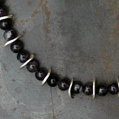 Collar Plata / Piedras Semipreciosas