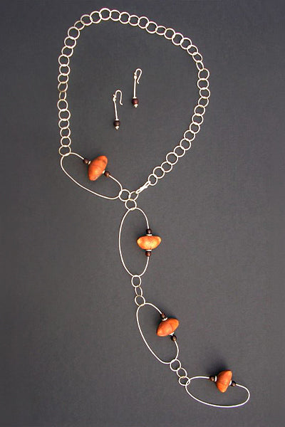 Collar Plata / Semillas