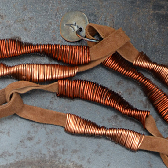 Collar Cobre / Cuero