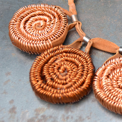 Collar Cobre / Cuero