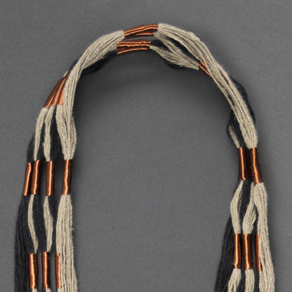 Collar Cobre / Lino
