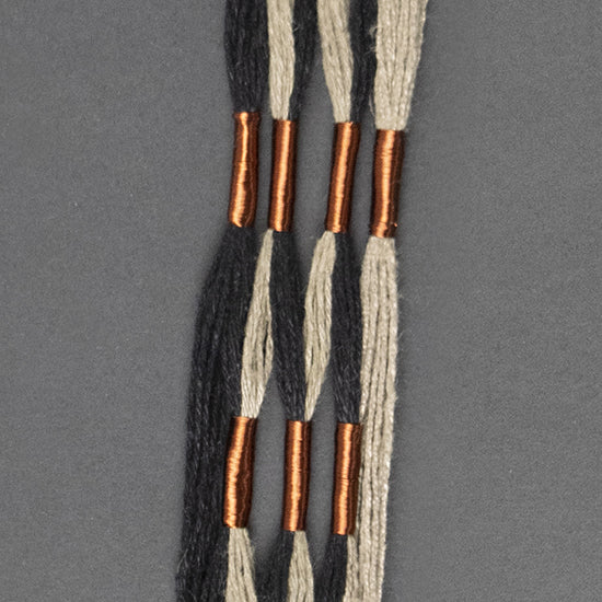 Collar Cobre / Lino