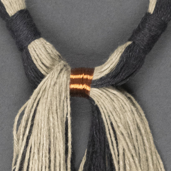 Collar cobre / Lino